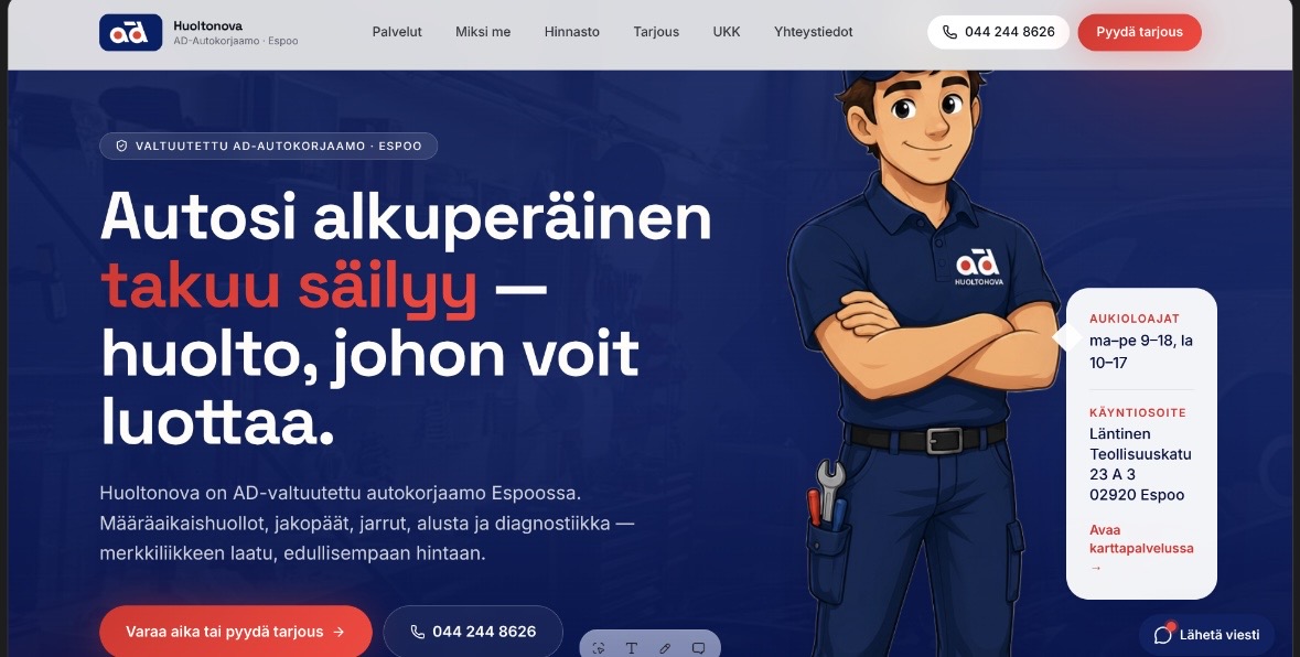 AD-Huoltonova Espoo